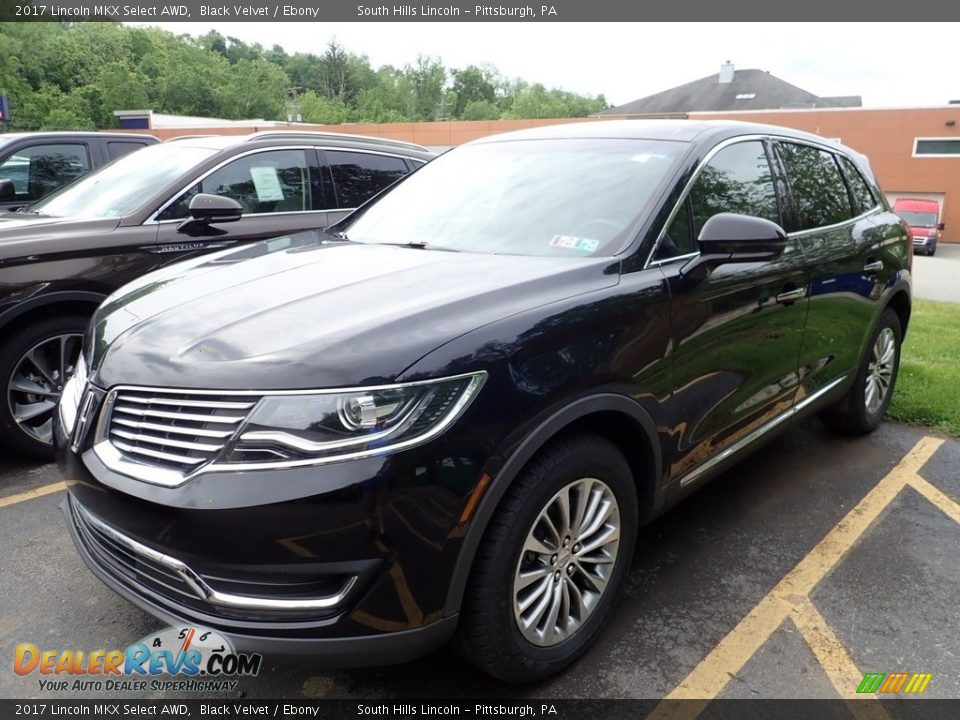 2017 Lincoln MKX Select AWD Black Velvet / Ebony Photo #1