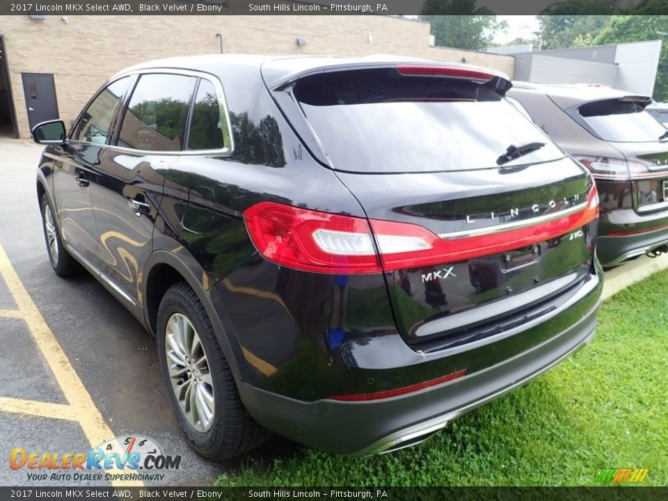 2017 Lincoln MKX Select AWD Black Velvet / Ebony Photo #2