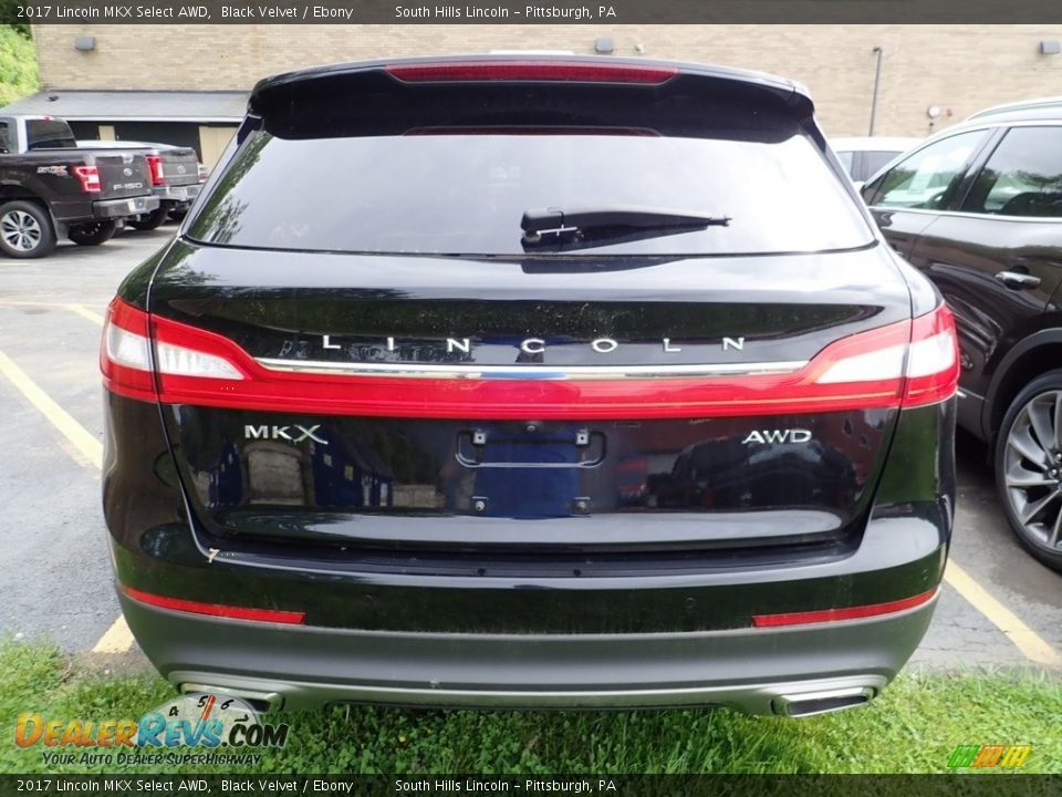 2017 Lincoln MKX Select AWD Black Velvet / Ebony Photo #3