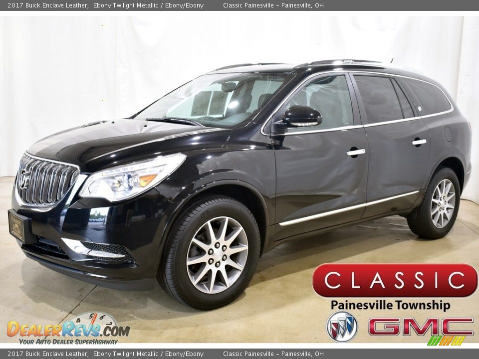 2017 Buick Enclave Leather Ebony Twilight Metallic / Ebony/Ebony Photo #1