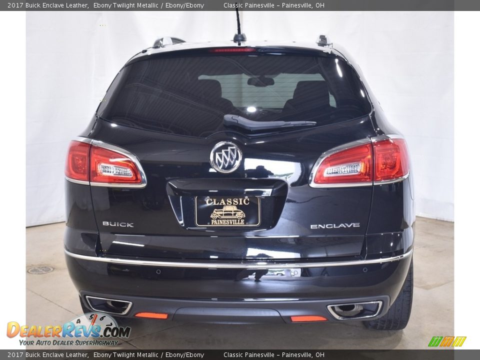 2017 Buick Enclave Leather Ebony Twilight Metallic / Ebony/Ebony Photo #3