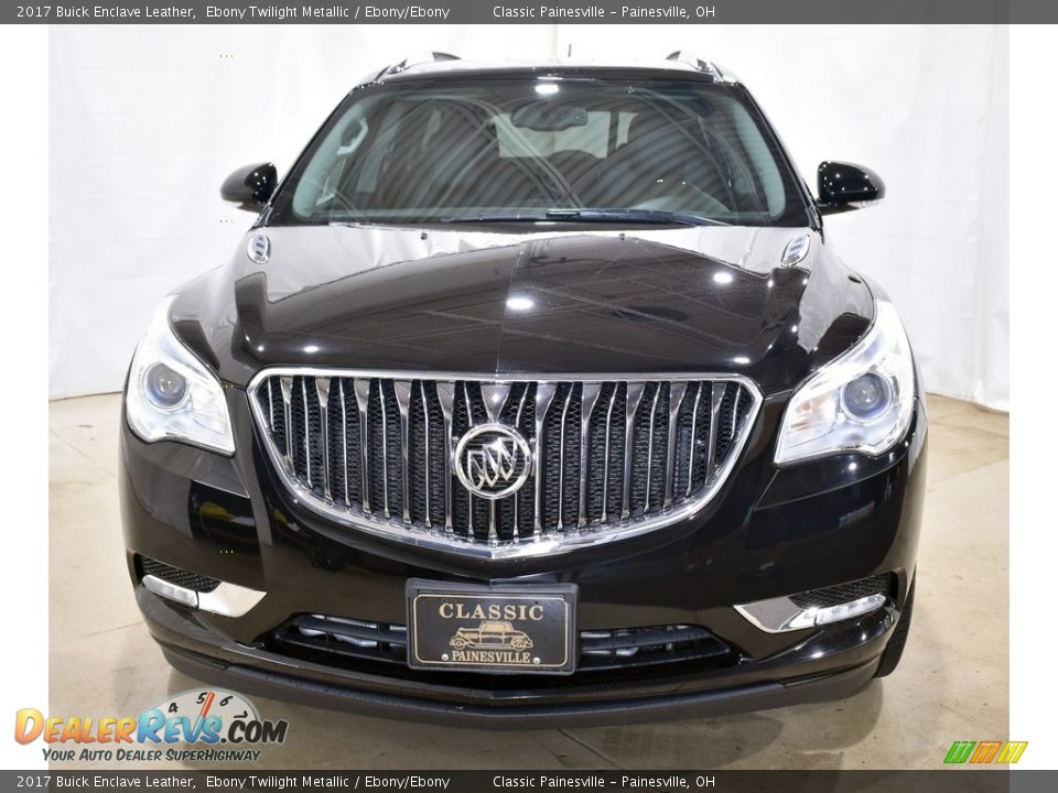 2017 Buick Enclave Leather Ebony Twilight Metallic / Ebony/Ebony Photo #4