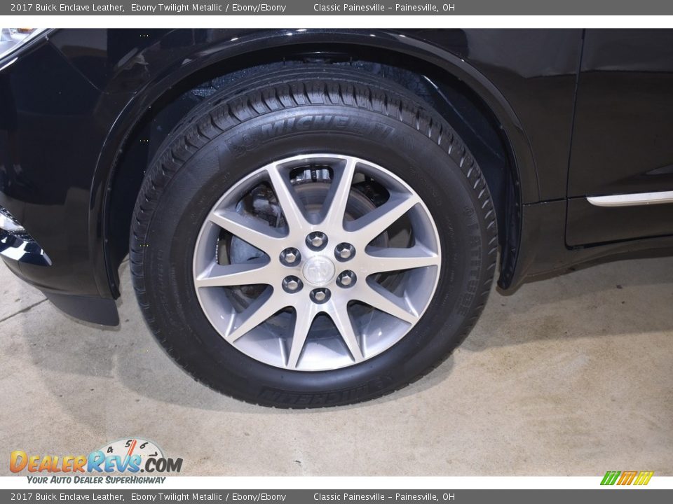 2017 Buick Enclave Leather Ebony Twilight Metallic / Ebony/Ebony Photo #5