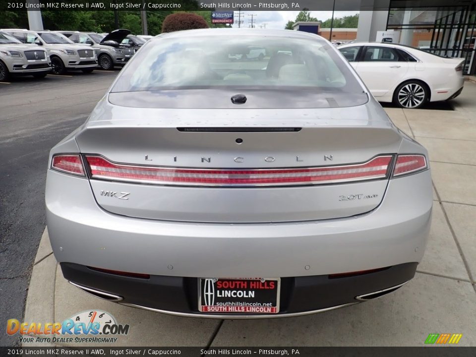 2019 Lincoln MKZ Reserve II AWD Ingot Silver / Cappuccino Photo #4