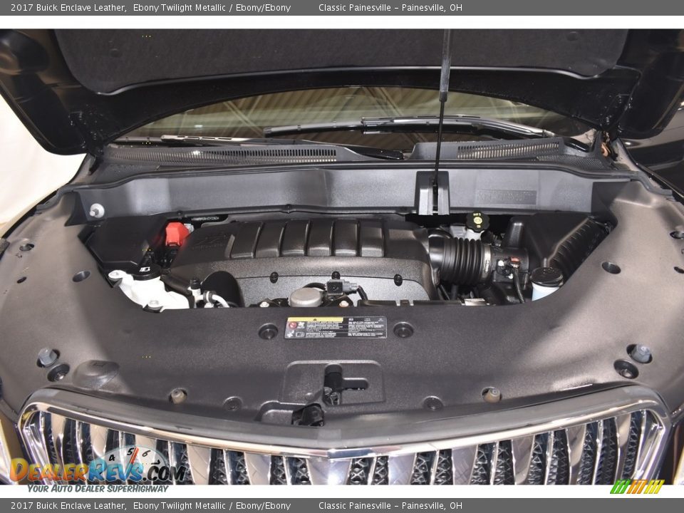 2017 Buick Enclave Leather Ebony Twilight Metallic / Ebony/Ebony Photo #6