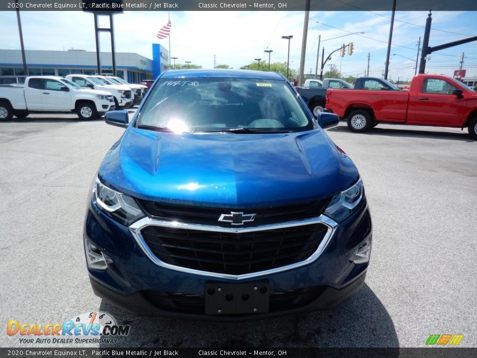 2020 Chevrolet Equinox LT Pacific Blue Metallic / Jet Black Photo #2