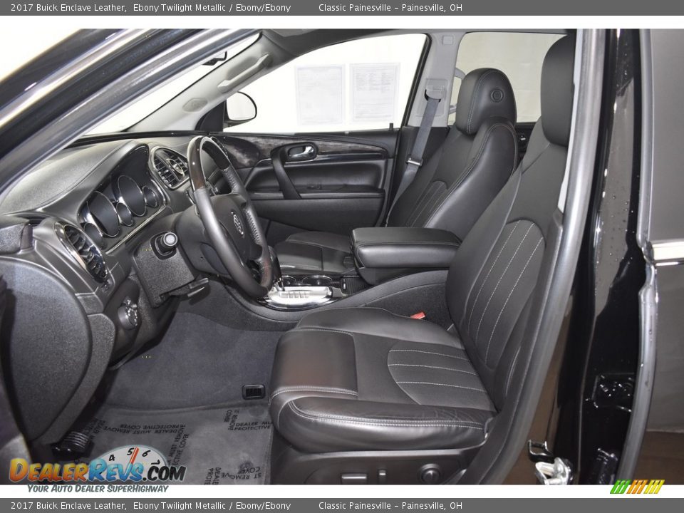 2017 Buick Enclave Leather Ebony Twilight Metallic / Ebony/Ebony Photo #7