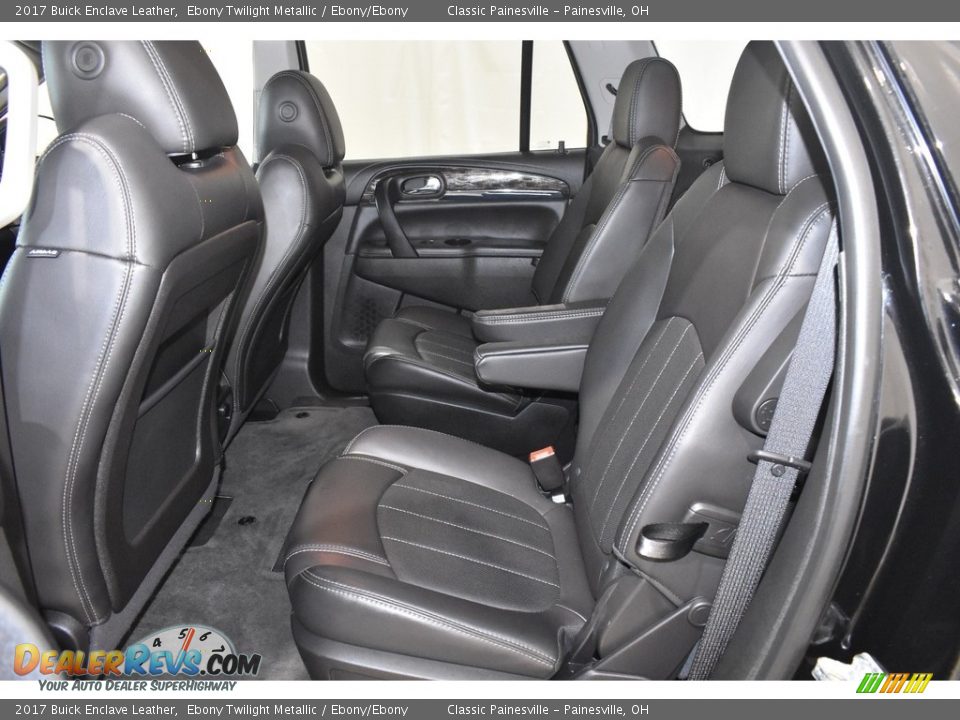 2017 Buick Enclave Leather Ebony Twilight Metallic / Ebony/Ebony Photo #8