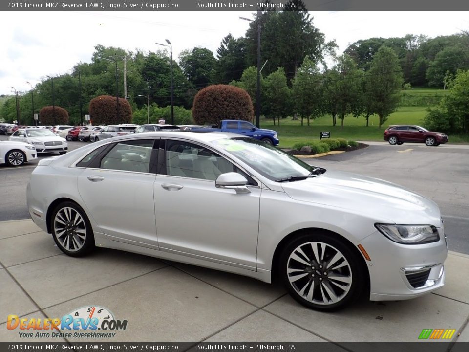 Ingot Silver 2019 Lincoln MKZ Reserve II AWD Photo #7