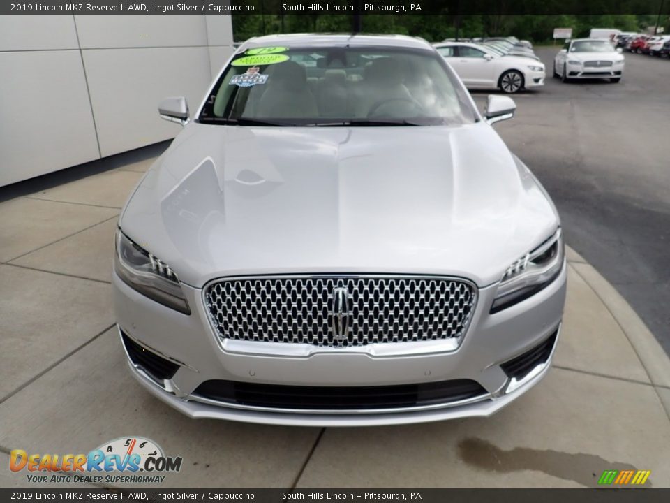 2019 Lincoln MKZ Reserve II AWD Ingot Silver / Cappuccino Photo #9