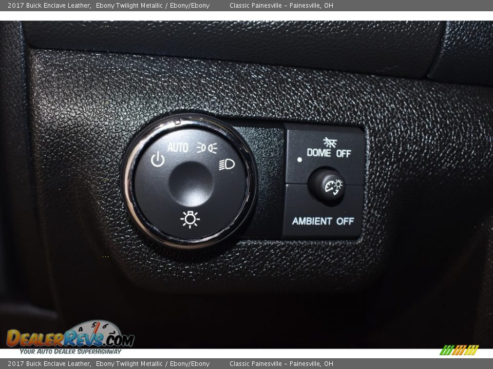 2017 Buick Enclave Leather Ebony Twilight Metallic / Ebony/Ebony Photo #12