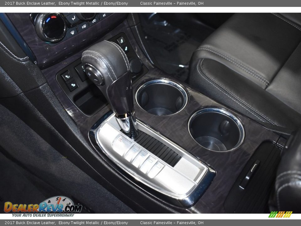 2017 Buick Enclave Leather Ebony Twilight Metallic / Ebony/Ebony Photo #15