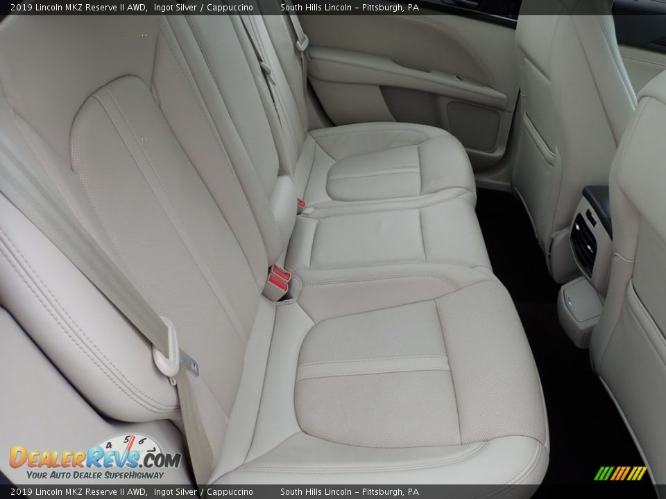 Rear Seat of 2019 Lincoln MKZ Reserve II AWD Photo #14