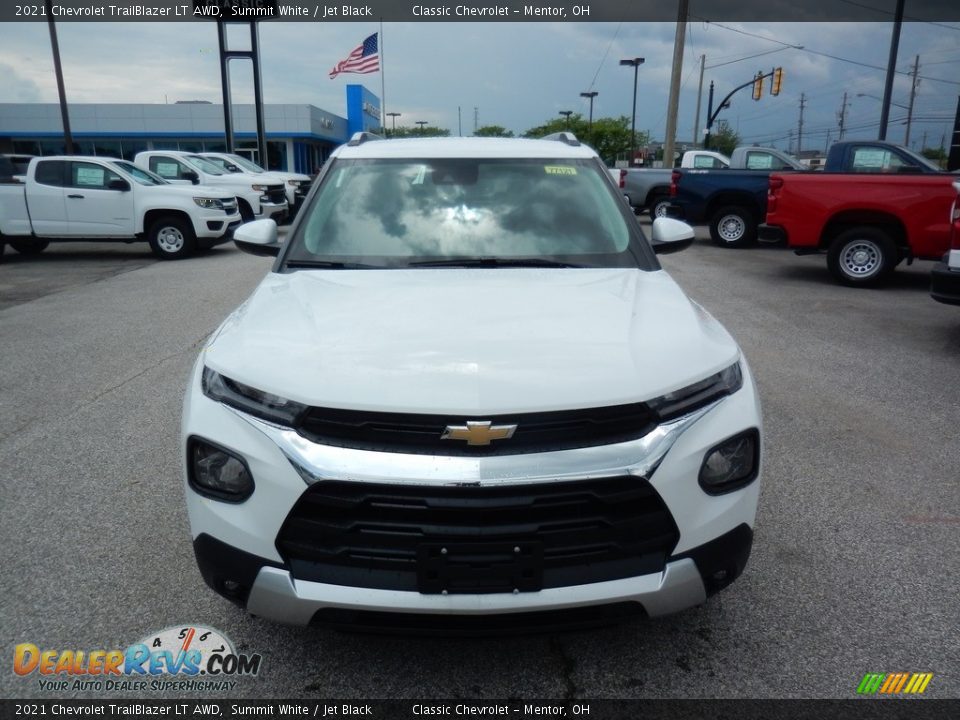 2021 Chevrolet TrailBlazer LT AWD Summit White / Jet Black Photo #2