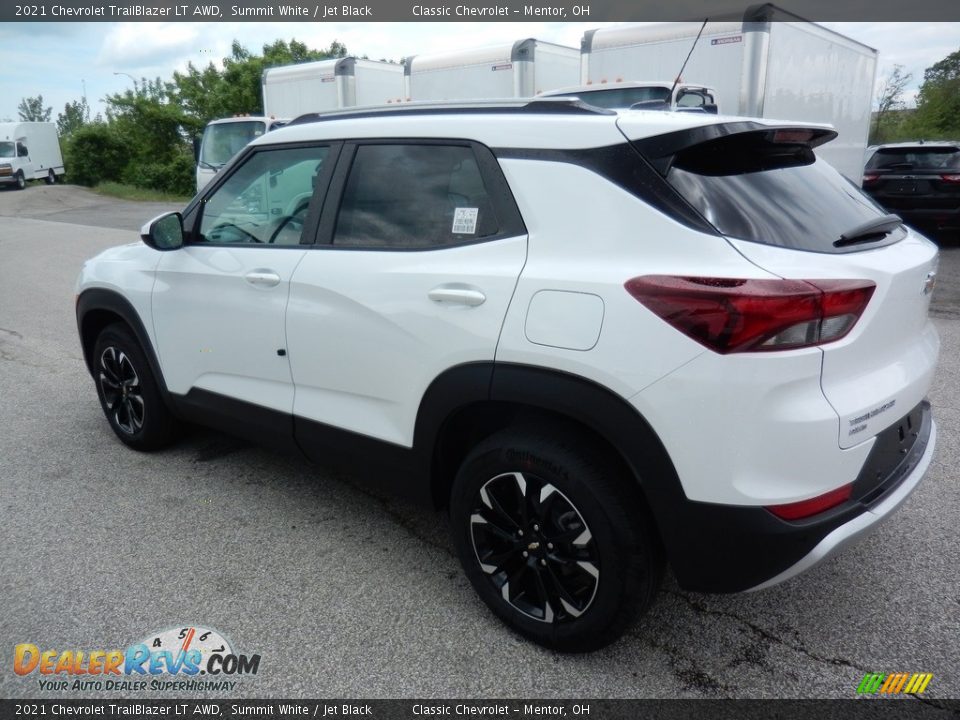 2021 Chevrolet TrailBlazer LT AWD Summit White / Jet Black Photo #5