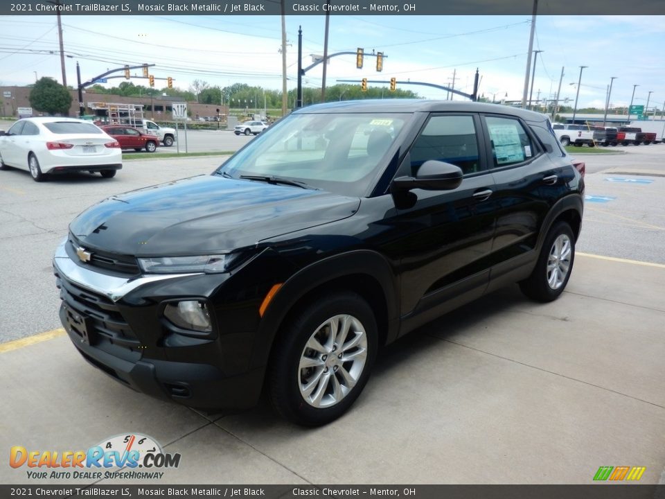 2021 Chevrolet TrailBlazer LS Mosaic Black Metallic / Jet Black Photo #1