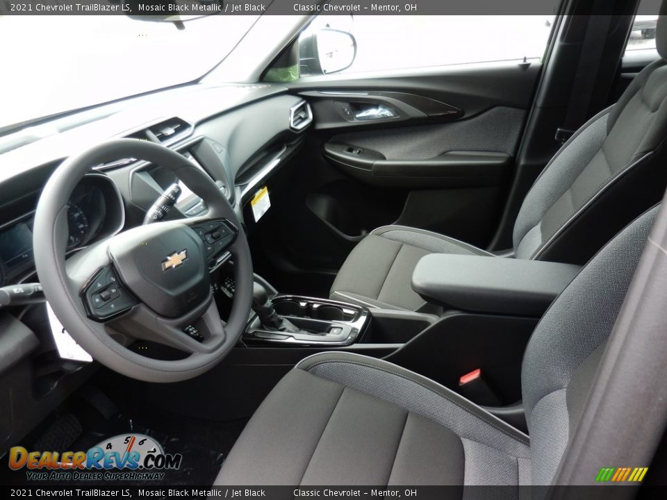 2021 Chevrolet TrailBlazer LS Mosaic Black Metallic / Jet Black Photo #6