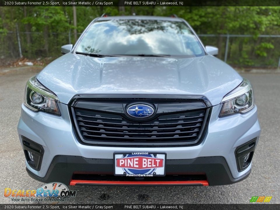 2020 Subaru Forester 2.5i Sport Ice Silver Metallic / Gray Sport Photo #3