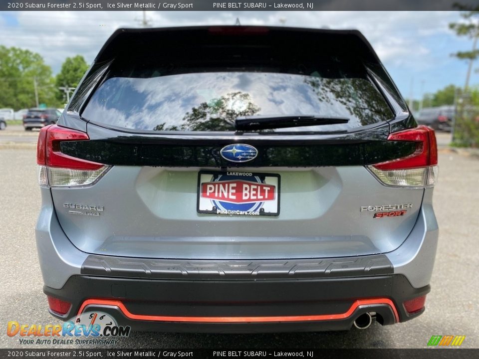 2020 Subaru Forester 2.5i Sport Ice Silver Metallic / Gray Sport Photo #6