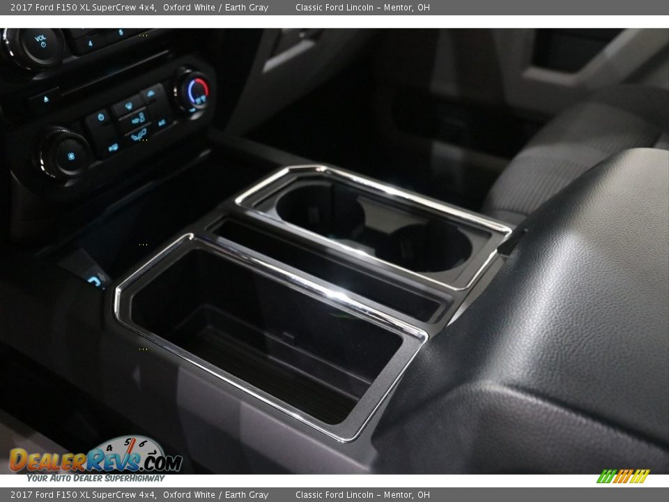 2017 Ford F150 XL SuperCrew 4x4 Oxford White / Earth Gray Photo #14