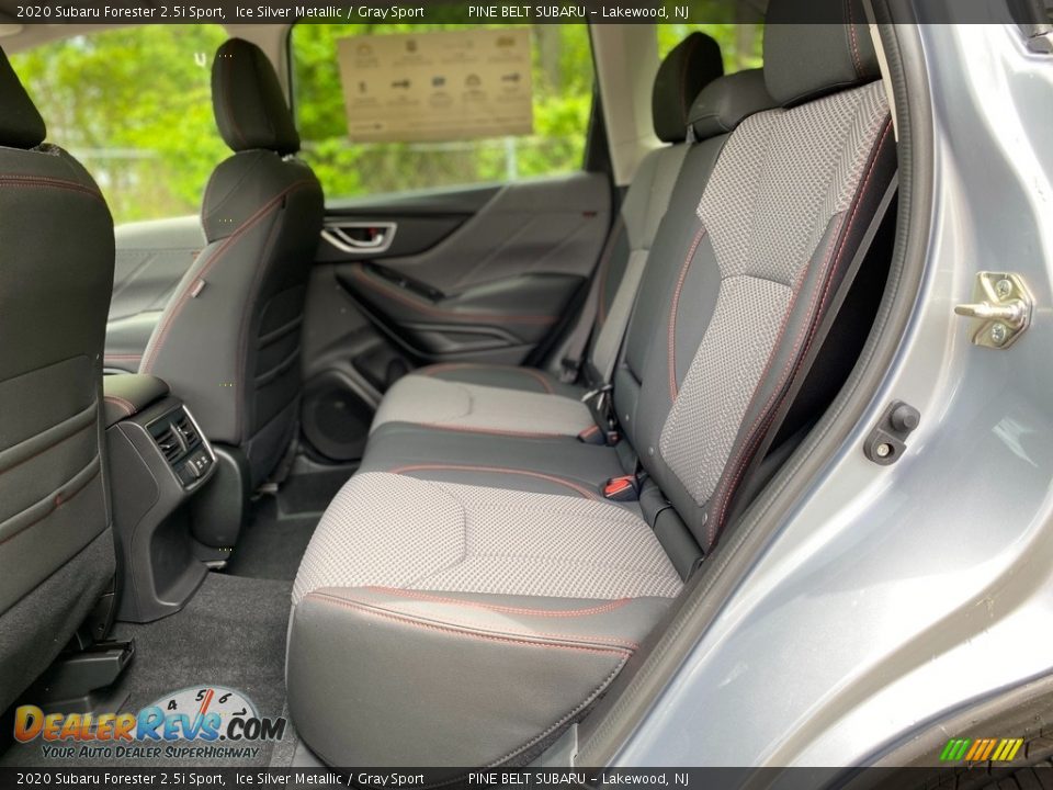2020 Subaru Forester 2.5i Sport Ice Silver Metallic / Gray Sport Photo #8