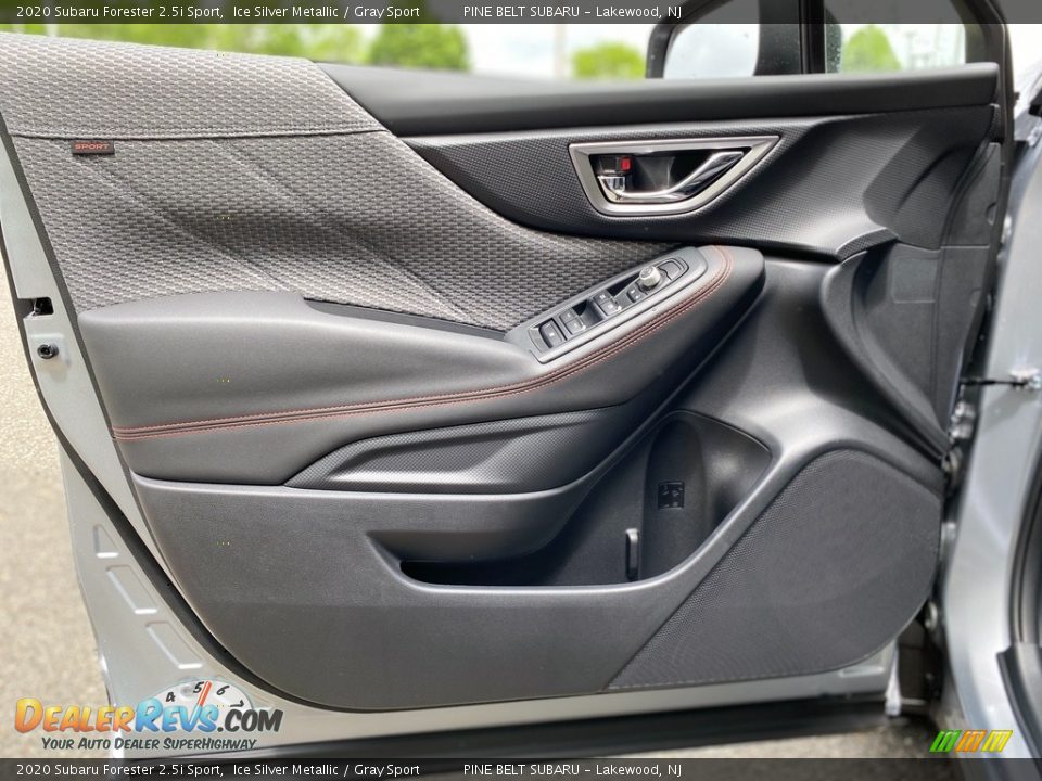 2020 Subaru Forester 2.5i Sport Ice Silver Metallic / Gray Sport Photo #9