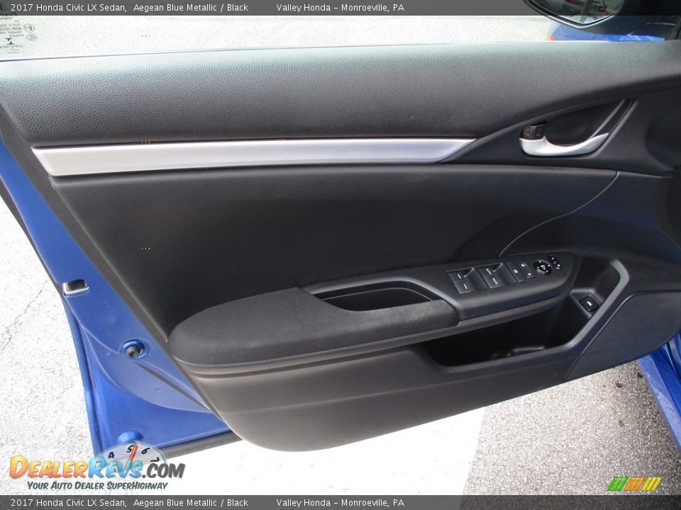Door Panel of 2017 Honda Civic LX Sedan Photo #10
