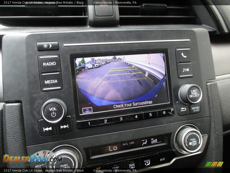 Controls of 2017 Honda Civic LX Sedan Photo #16