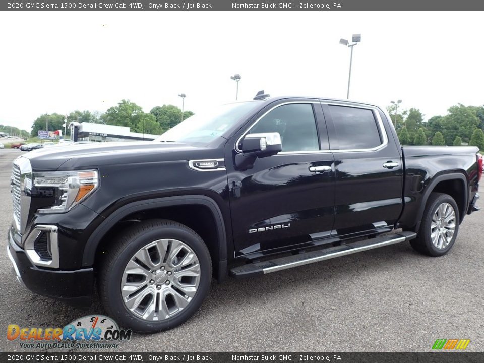 2020 GMC Sierra 1500 Denali Crew Cab 4WD Onyx Black / Jet Black Photo #1