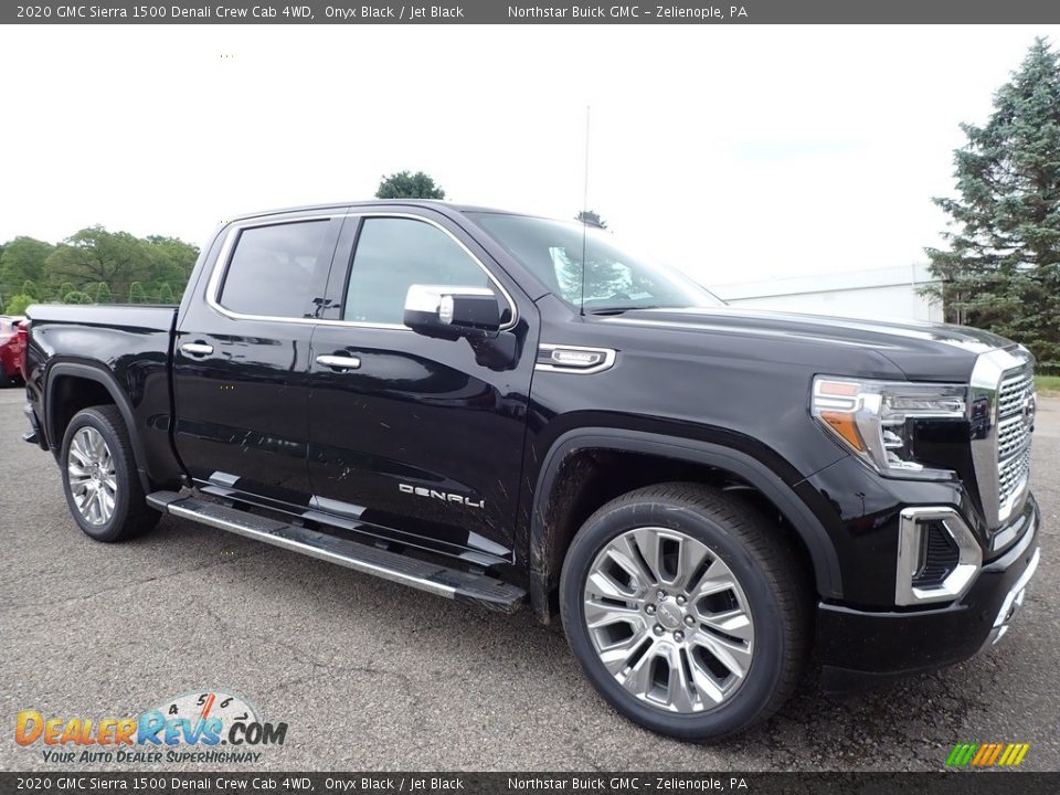 2020 GMC Sierra 1500 Denali Crew Cab 4WD Onyx Black / Jet Black Photo #3