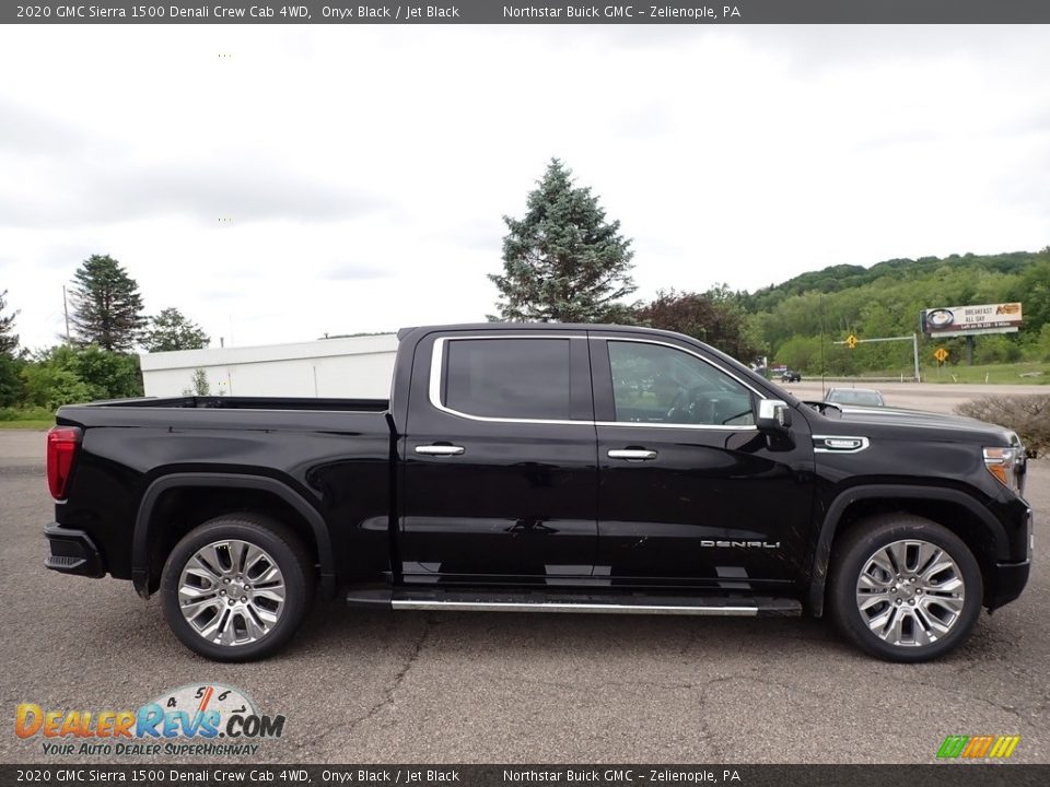 2020 GMC Sierra 1500 Denali Crew Cab 4WD Onyx Black / Jet Black Photo #4