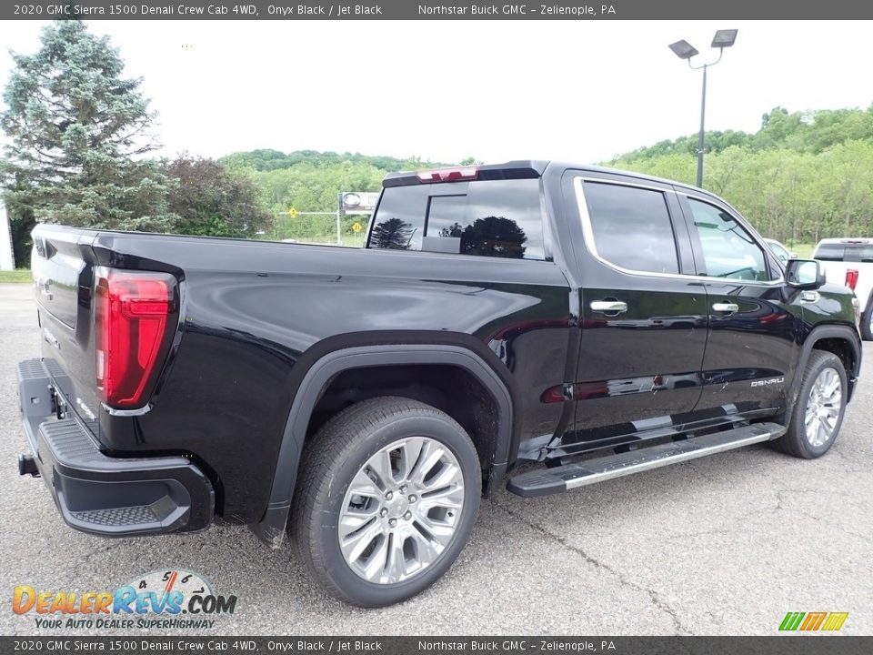 2020 GMC Sierra 1500 Denali Crew Cab 4WD Onyx Black / Jet Black Photo #5