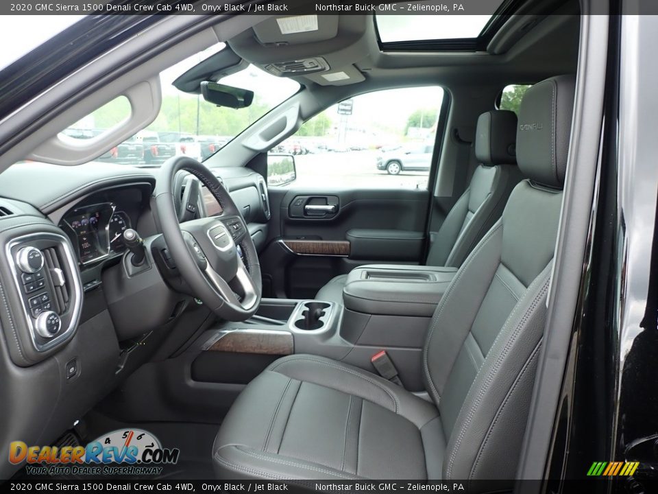 2020 GMC Sierra 1500 Denali Crew Cab 4WD Onyx Black / Jet Black Photo #13
