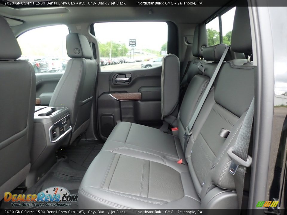 2020 GMC Sierra 1500 Denali Crew Cab 4WD Onyx Black / Jet Black Photo #14