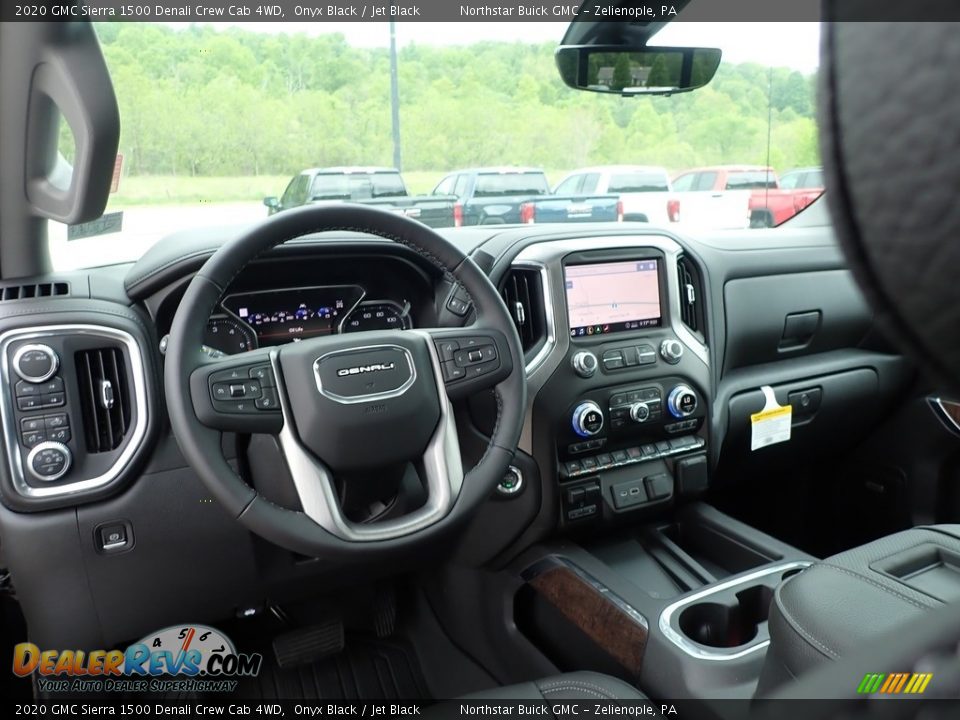 2020 GMC Sierra 1500 Denali Crew Cab 4WD Onyx Black / Jet Black Photo #15
