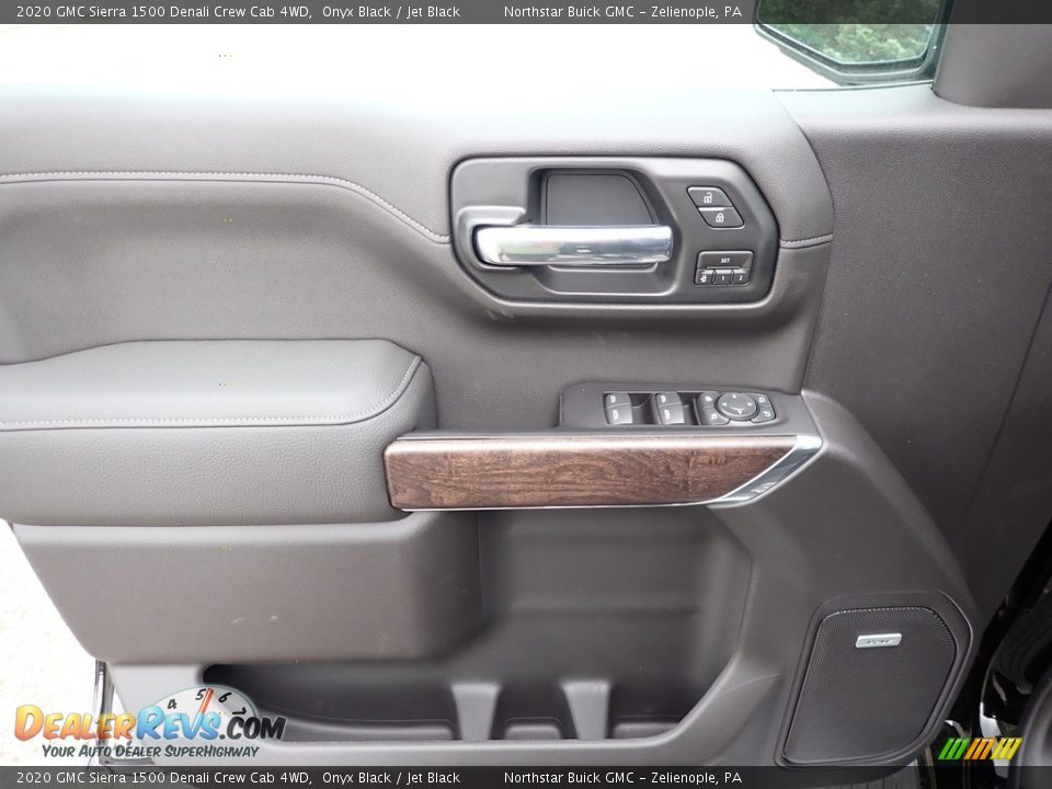 2020 GMC Sierra 1500 Denali Crew Cab 4WD Onyx Black / Jet Black Photo #16