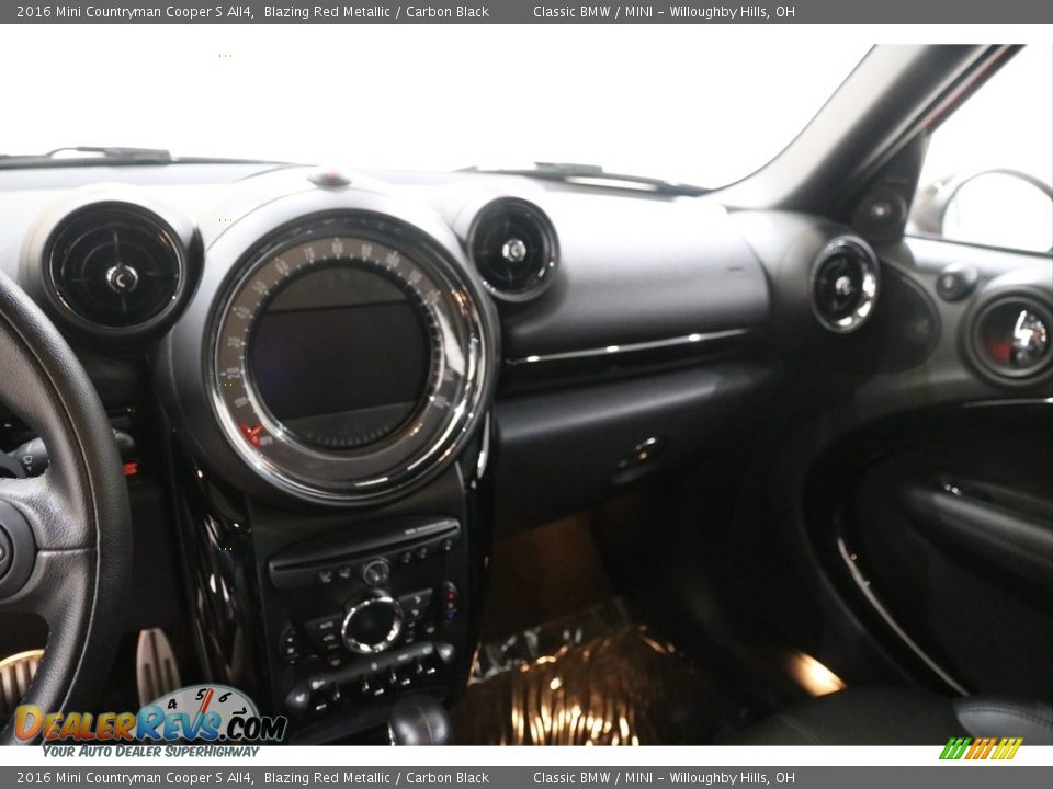 2016 Mini Countryman Cooper S All4 Blazing Red Metallic / Carbon Black Photo #10