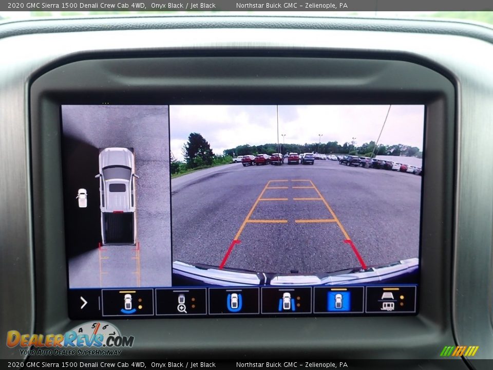 2020 GMC Sierra 1500 Denali Crew Cab 4WD Onyx Black / Jet Black Photo #20