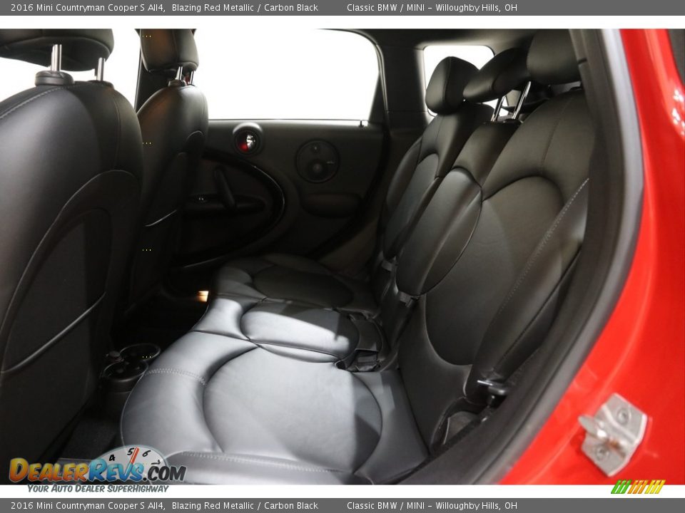 2016 Mini Countryman Cooper S All4 Blazing Red Metallic / Carbon Black Photo #17