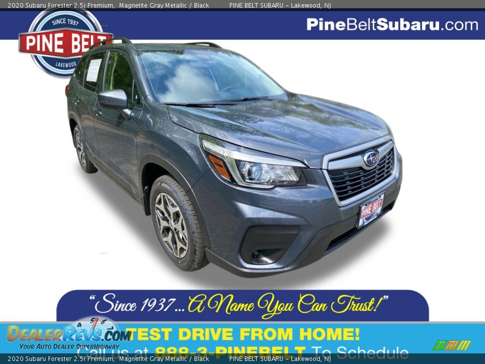 2020 Subaru Forester 2.5i Premium Magnetite Gray Metallic / Black Photo #1