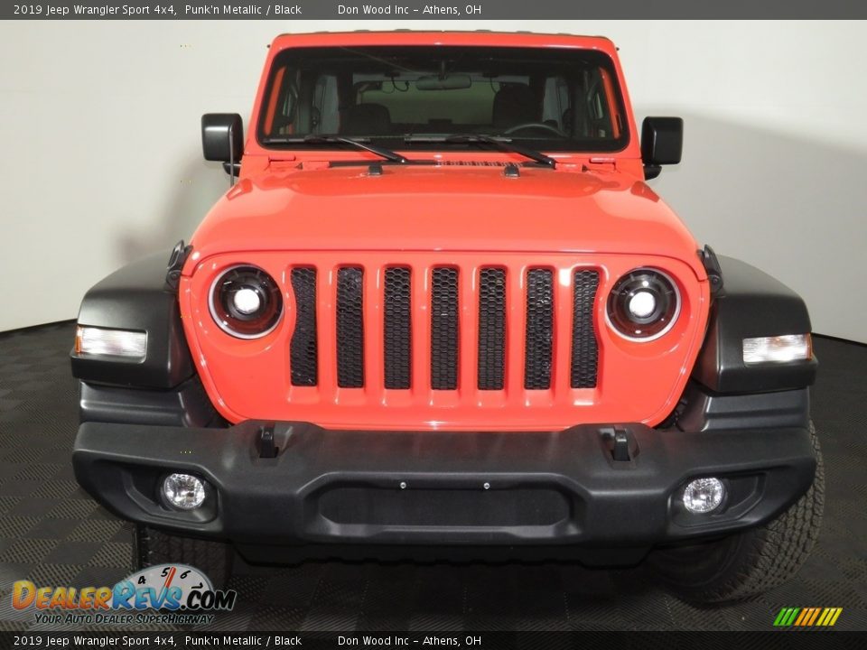 2019 Jeep Wrangler Sport 4x4 Punk'n Metallic / Black Photo #4