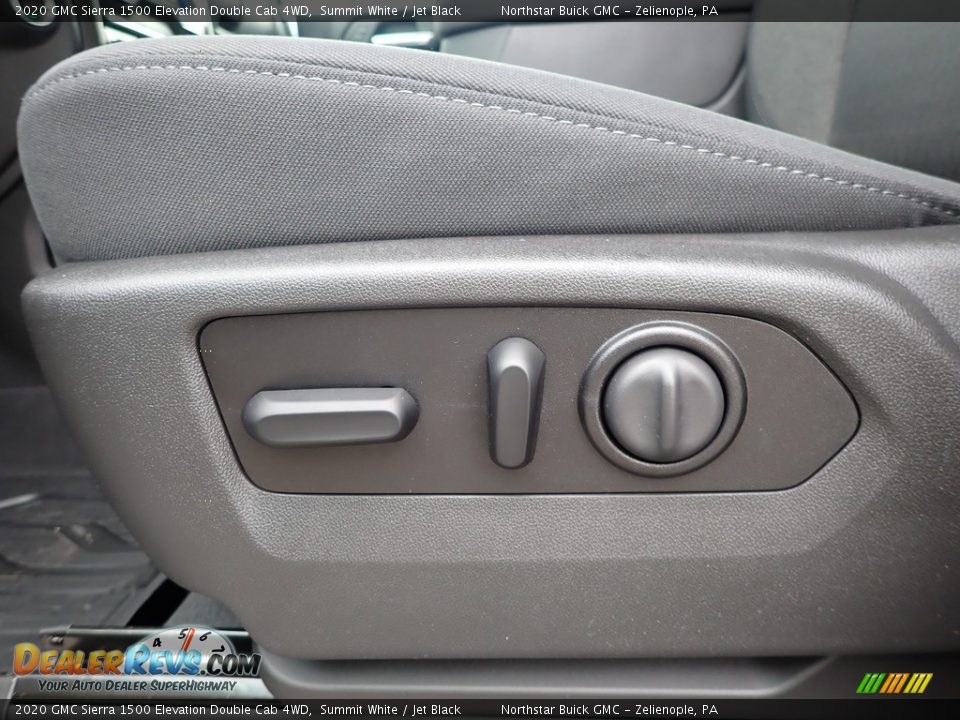 2020 GMC Sierra 1500 Elevation Double Cab 4WD Summit White / Jet Black Photo #11