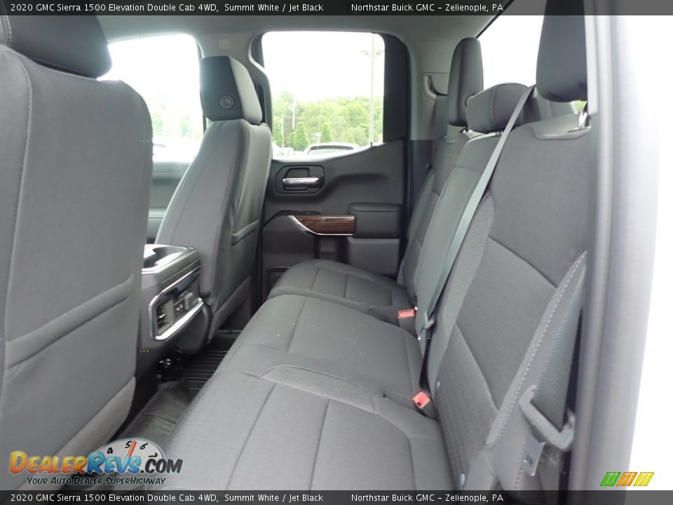 2020 GMC Sierra 1500 Elevation Double Cab 4WD Summit White / Jet Black Photo #14