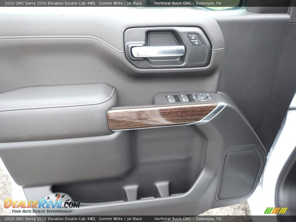 2020 GMC Sierra 1500 Elevation Double Cab 4WD Summit White / Jet Black Photo #16