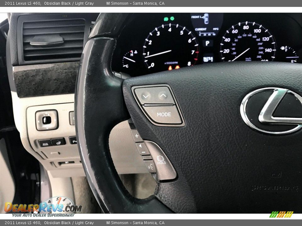 2011 Lexus LS 460 Steering Wheel Photo #18