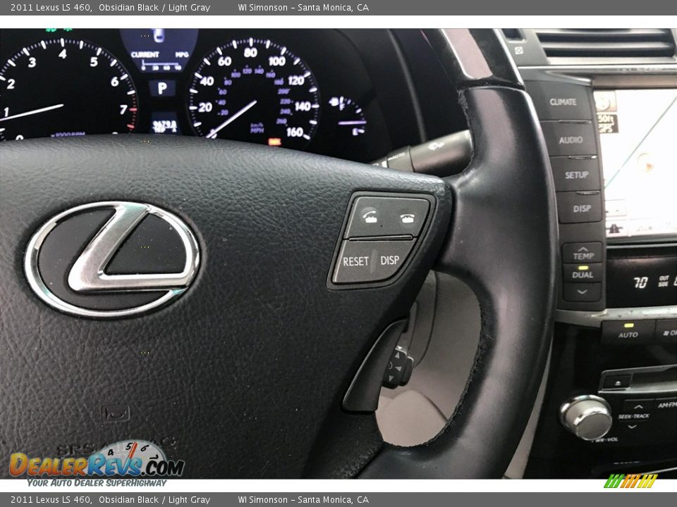 2011 Lexus LS 460 Steering Wheel Photo #19