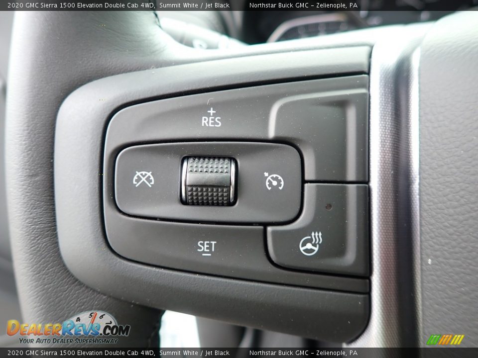 2020 GMC Sierra 1500 Elevation Double Cab 4WD Summit White / Jet Black Photo #18