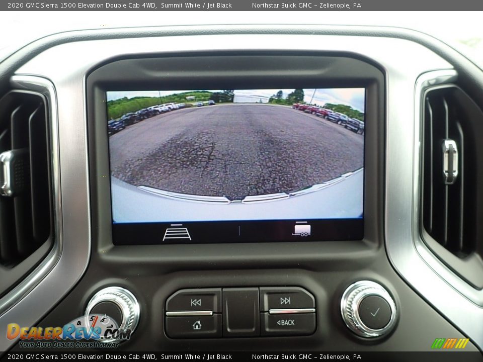 2020 GMC Sierra 1500 Elevation Double Cab 4WD Summit White / Jet Black Photo #20