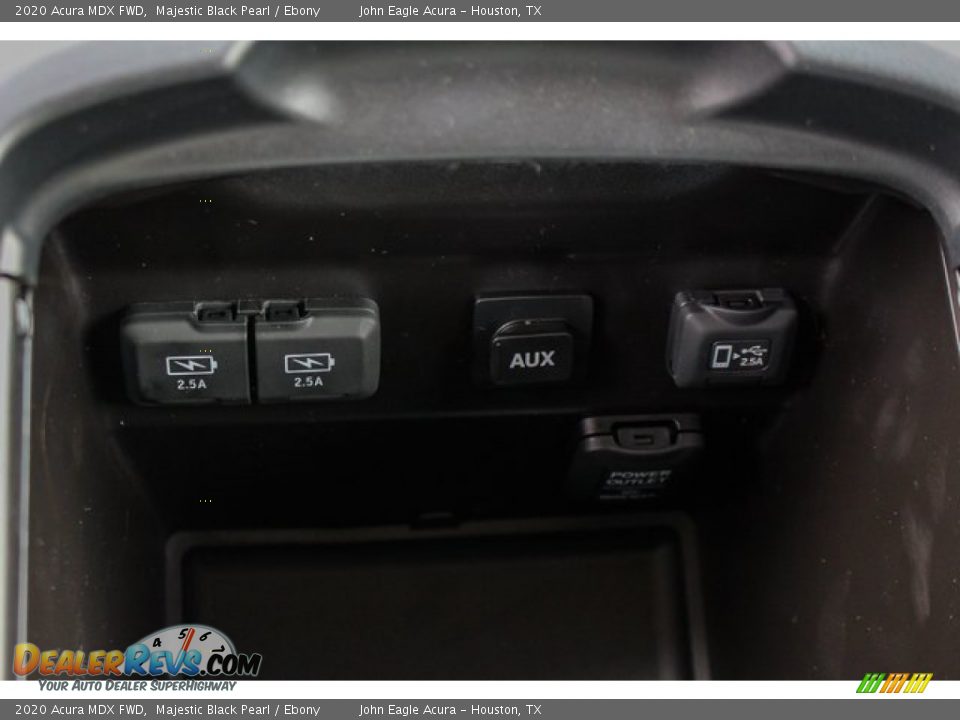 2020 Acura MDX FWD Majestic Black Pearl / Ebony Photo #34