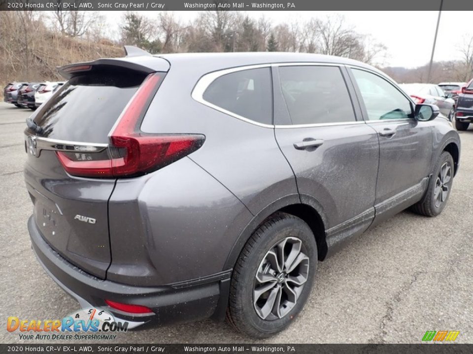 2020 Honda CR-V EX-L AWD Sonic Gray Pearl / Gray Photo #4